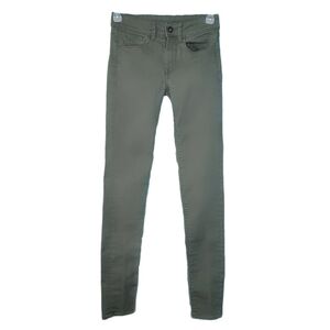 Divided by H&M Olive Green Stretch Skinny Pants Women's Size 2